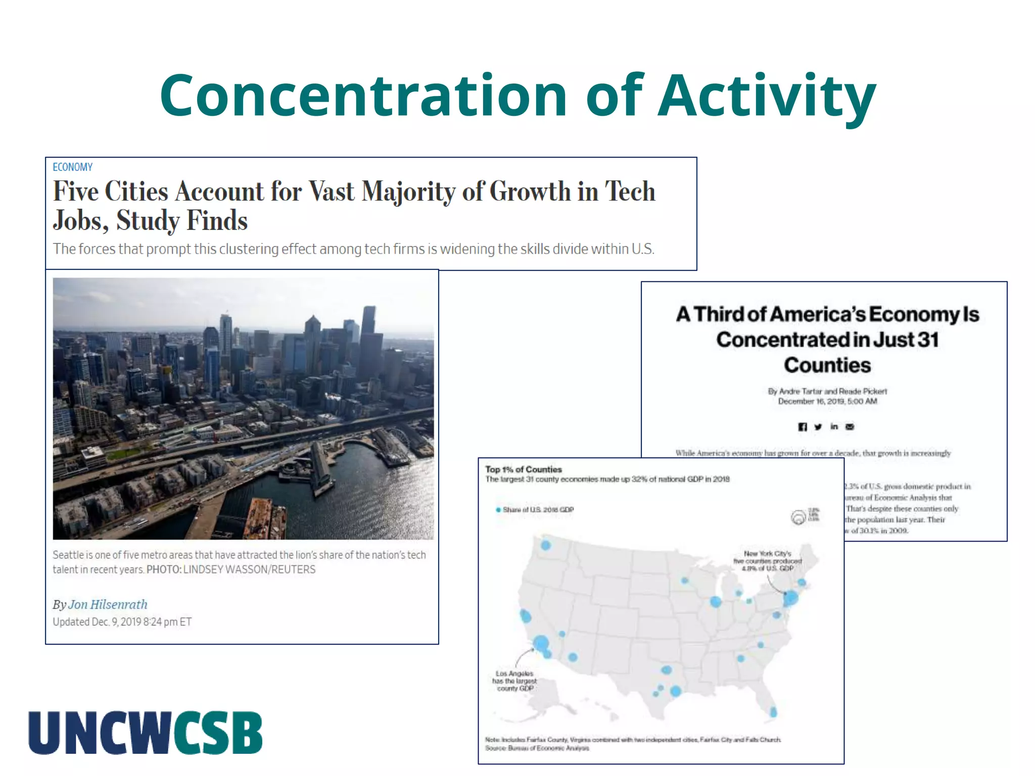 Concentration of Activity
 