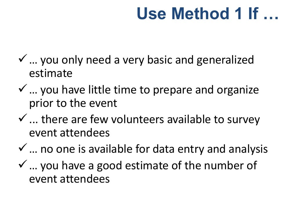 Does Your Festival Or Event Make Cent How To Conduct An Economic Im 