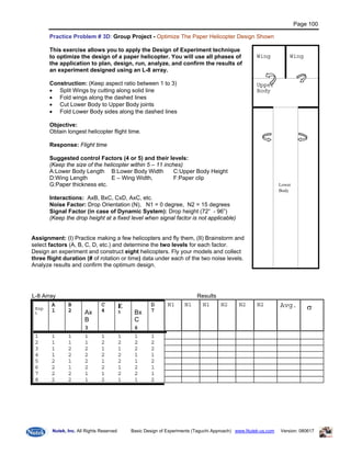 Doe Taguchi Basic Manual1