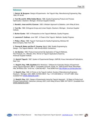 Doe Taguchi Basic Manual1