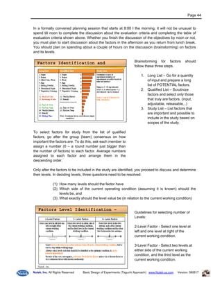 Doe Taguchi Basic Manual1