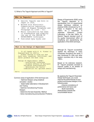 Doe Taguchi Basic Manual1