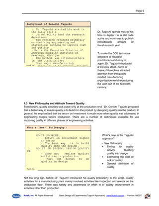 Doe Taguchi Basic Manual1