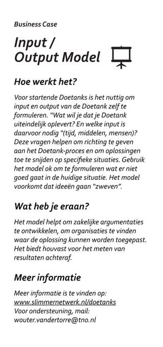 Onderzoeken

Video interviews

Hoe werkt het?
Begin met een makkelijke vraag die het
onderwerp aangeeft, zoals “Kan je vertellen
wie je bent en wat je doet?”. Dit helpt de
geïnterviewde om op gang te komen. Vraag
dan door naar specifieke aspecten en eindig
met een actiegerichte vraag. Zorg dat het
geheel niet langer is dan 3 minuten - dat zijn
al snel 500 woorden(!). Als het niet goed gaat,
doe het dan gewoon over. Upload vervolgens
je clip op Vimeo of Youtube. En draai de rollen
ook eens om!

Wat heb je eraan?
Door wekelijks een video op te nemen, kan je
snel je voortgang documenteren. Het helpt bij
(zelf)reflectie en het delen van ervaringen met
je coach en Slimmernetwerkers.

Meer informatie
Goede tips: www.creativetriage.
com/2010/07/28/16-flip-camera-interview-
tips-for-community-hospital-videos/
Je kan direct aan de slag, er zijn camera’s
beschikbaar. Kom je er niet uit, mail ta@kl.nl
 