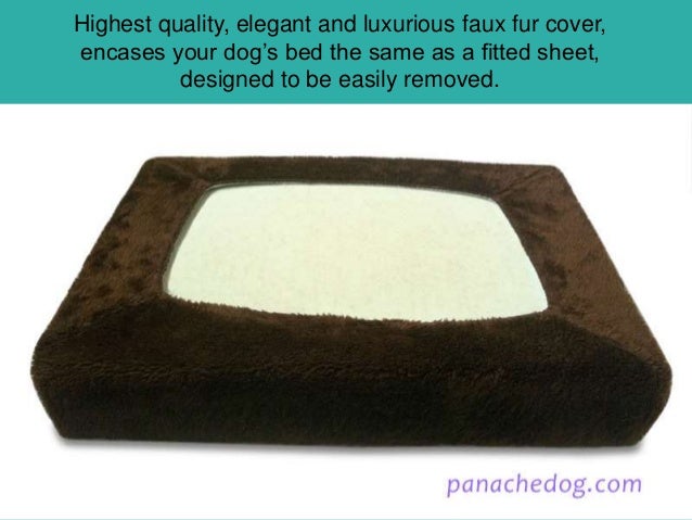 upgrade your dogs bed with a new luxury cover faux fur fitted sheet