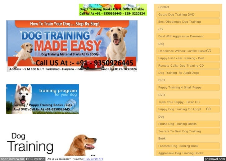Best Dog Obedience Training Books Best Dog Obedience Training Books