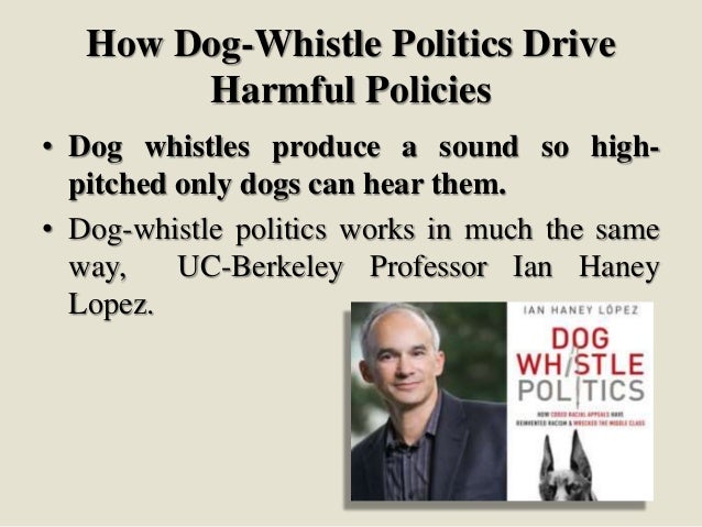 what is dog whistling