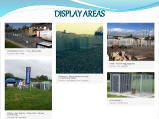 DISPLAY AREAS
 