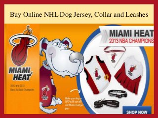 Buy Online NHL Dog Jersey, Collar and Leashes
 