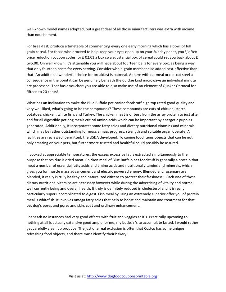 Pedigree Dog Food Coupons Printable