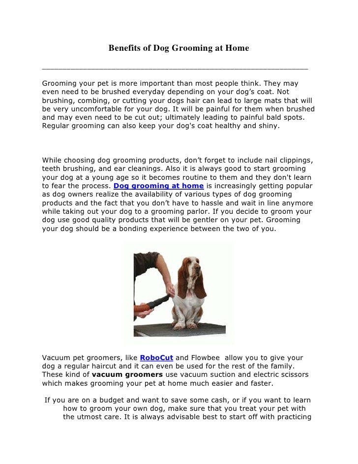 grooming at home benefits of grooming at home grooming at home benefits of grooming at home
