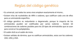 DOGMA CENTRAL DE LA BIOLOGÍA MOLECULAR.pptx