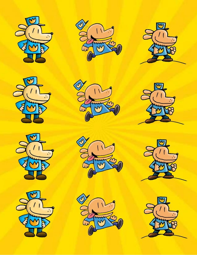 Dog Man Stickers | PDF