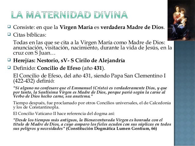Dogmas marianos -esquema