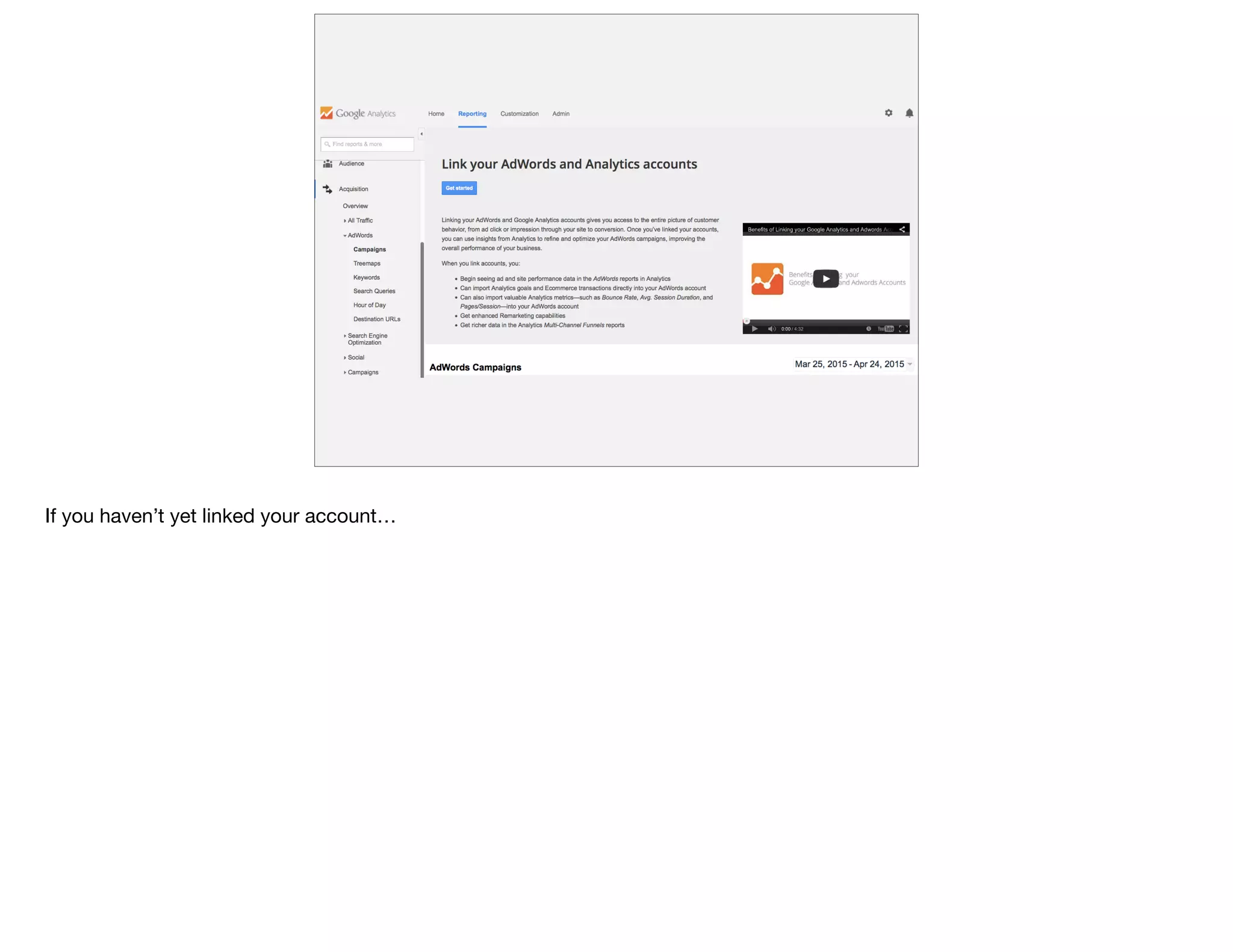 If you haven’t yet linked your account…
 