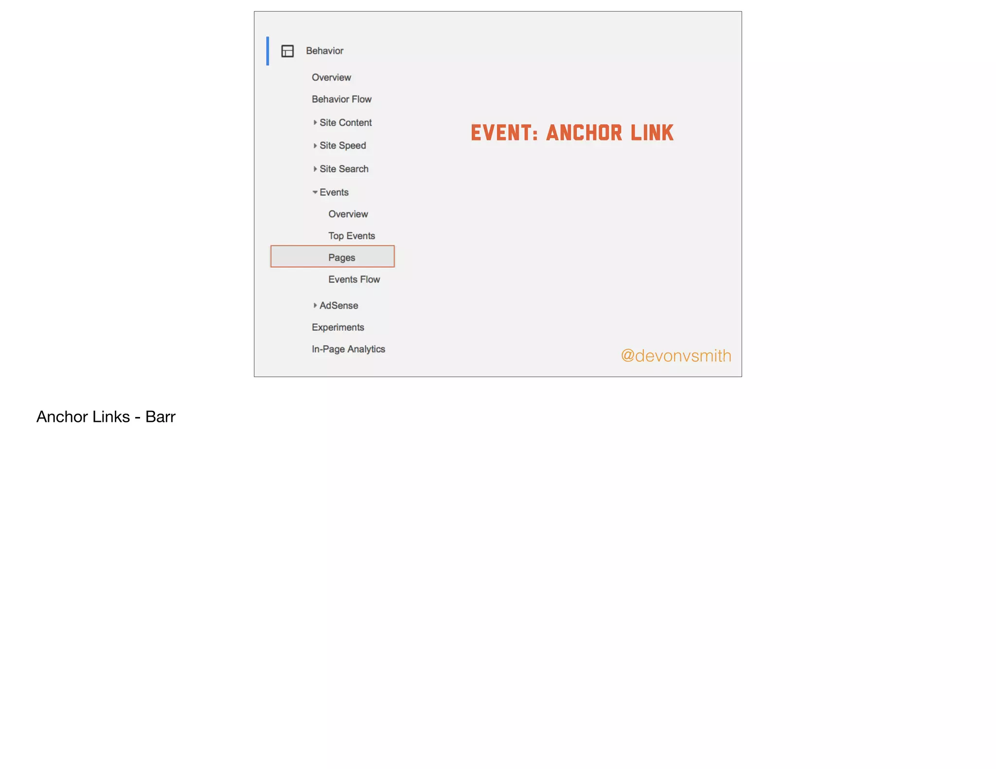 @devonvsmith
event: anchor link
Anchor Links - Barr
 