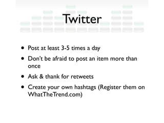 Social Media for Volunteers Slide 23