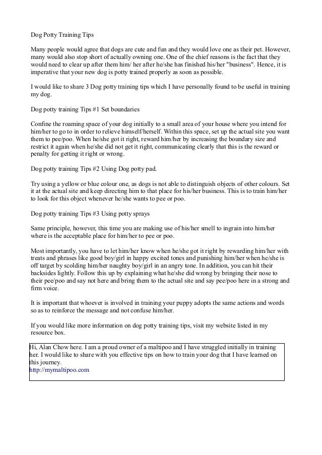 new puppy potty training tips