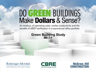 Green Building Study
ver. 2.0
 