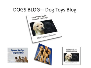 DOGS BLOG – Dog Toys Blog
 
