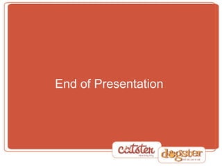 End of Presentation 