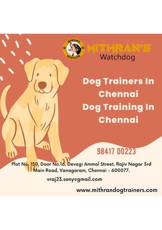 Dog Trainers In Chennai.pdf
