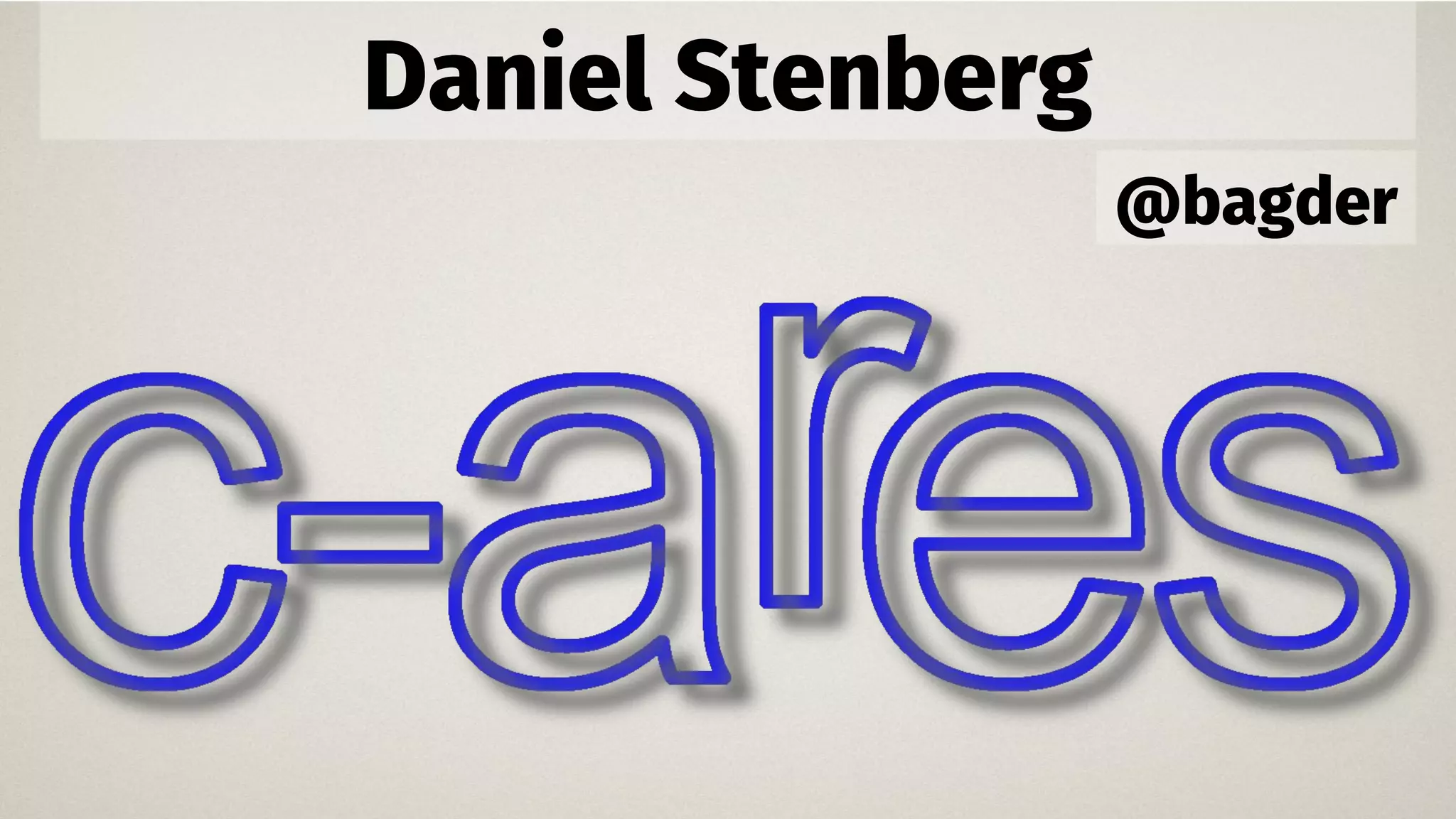 Daniel Stenberg
@bagder
 