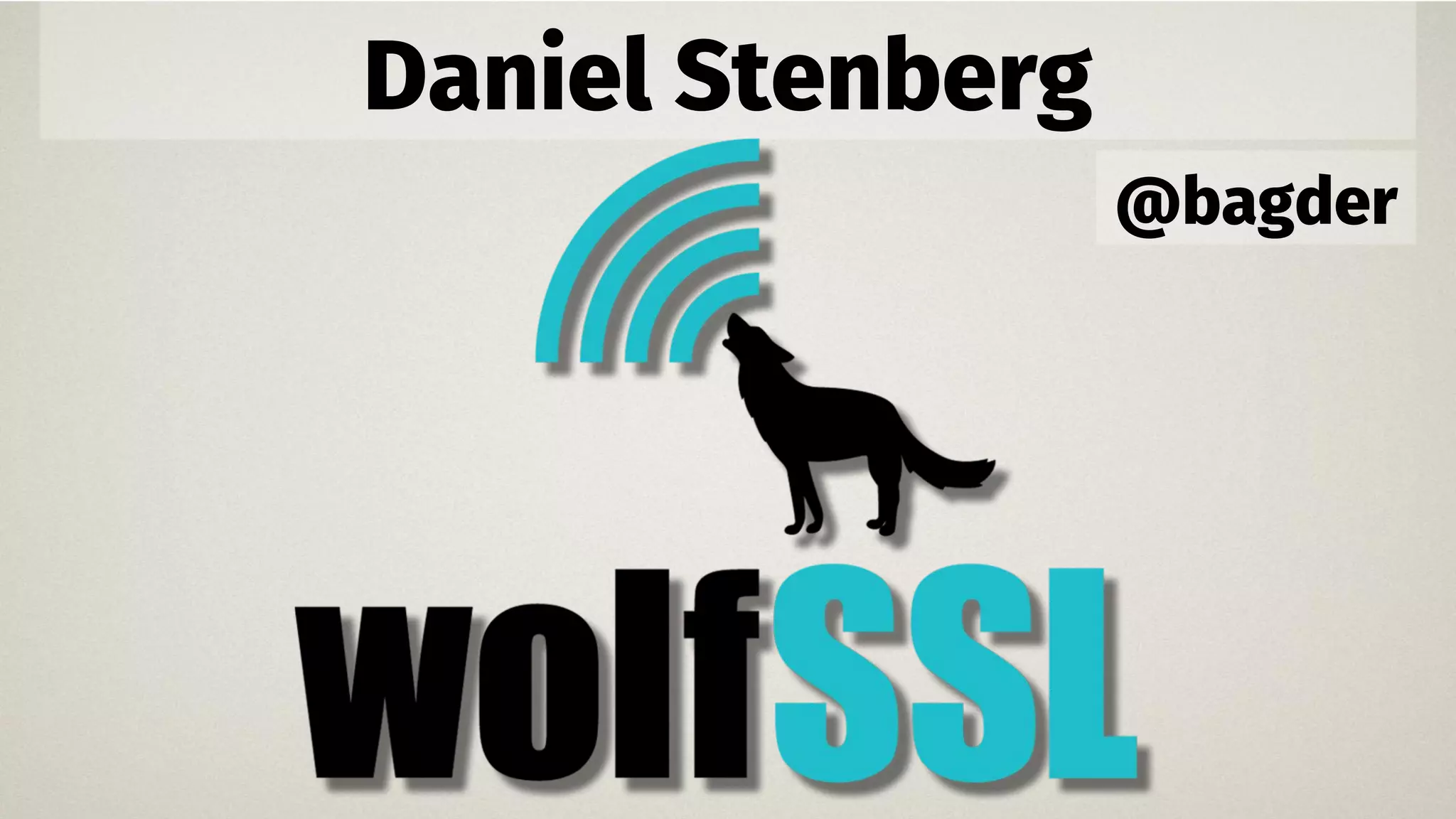 Daniel Stenberg
@bagder
 