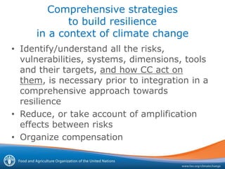 Building Resilience for Adaptation to Climate Change in Agriculture | PDF