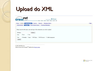 Upload do XML 