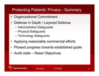 Doing Business On Internet -- HIPAA Challenge