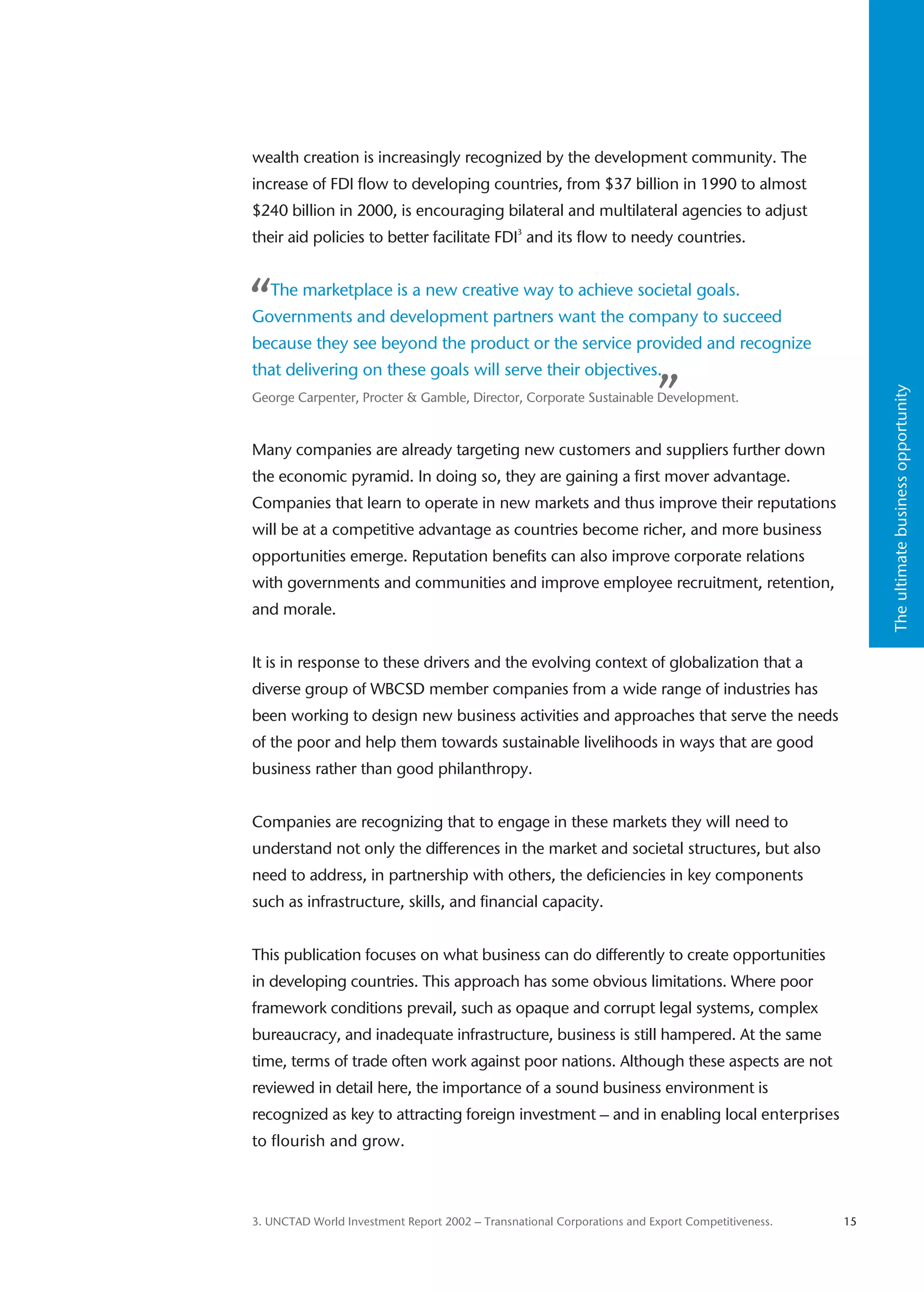 Doing Business With The Poor