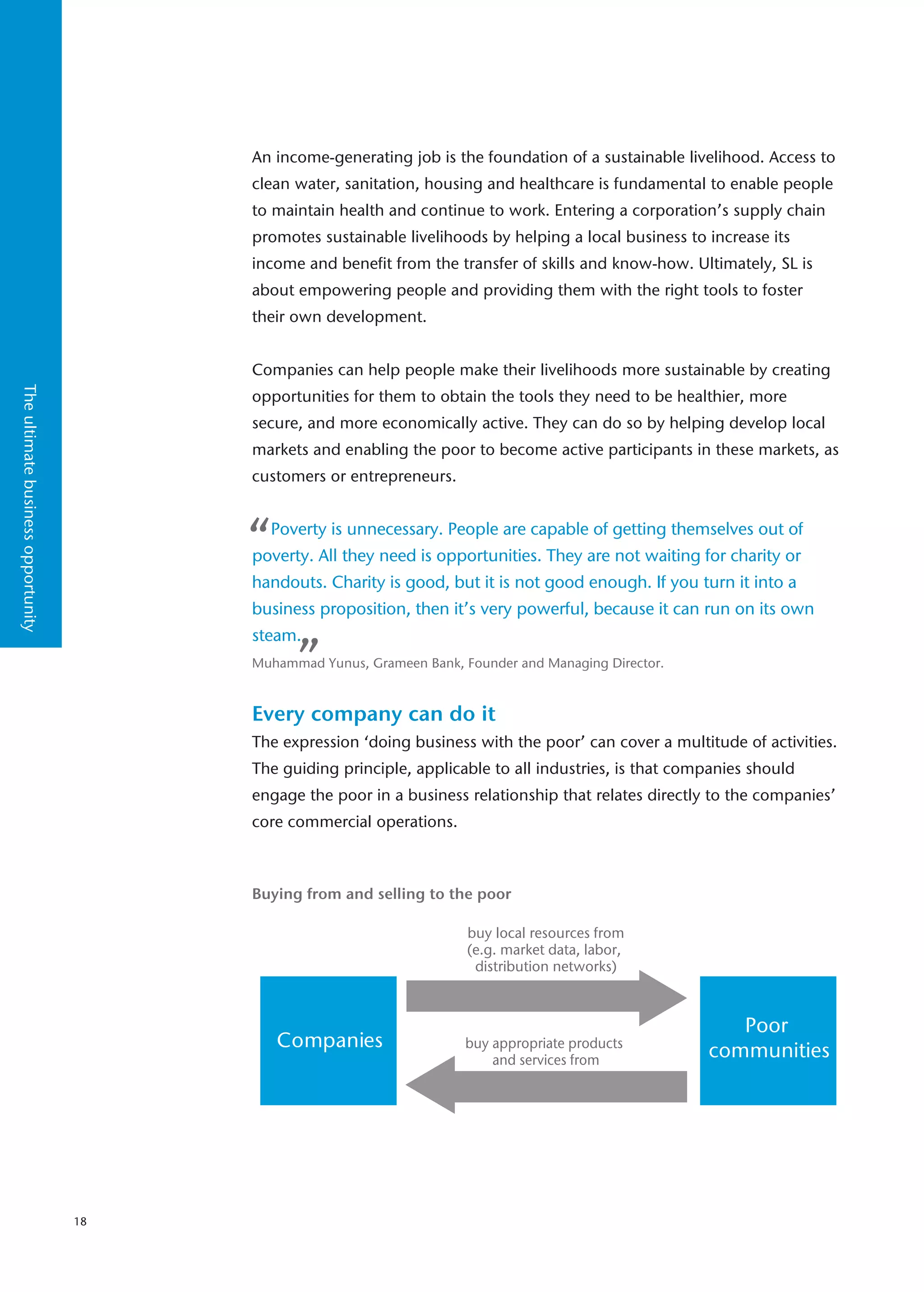 Doing Business With The Poor