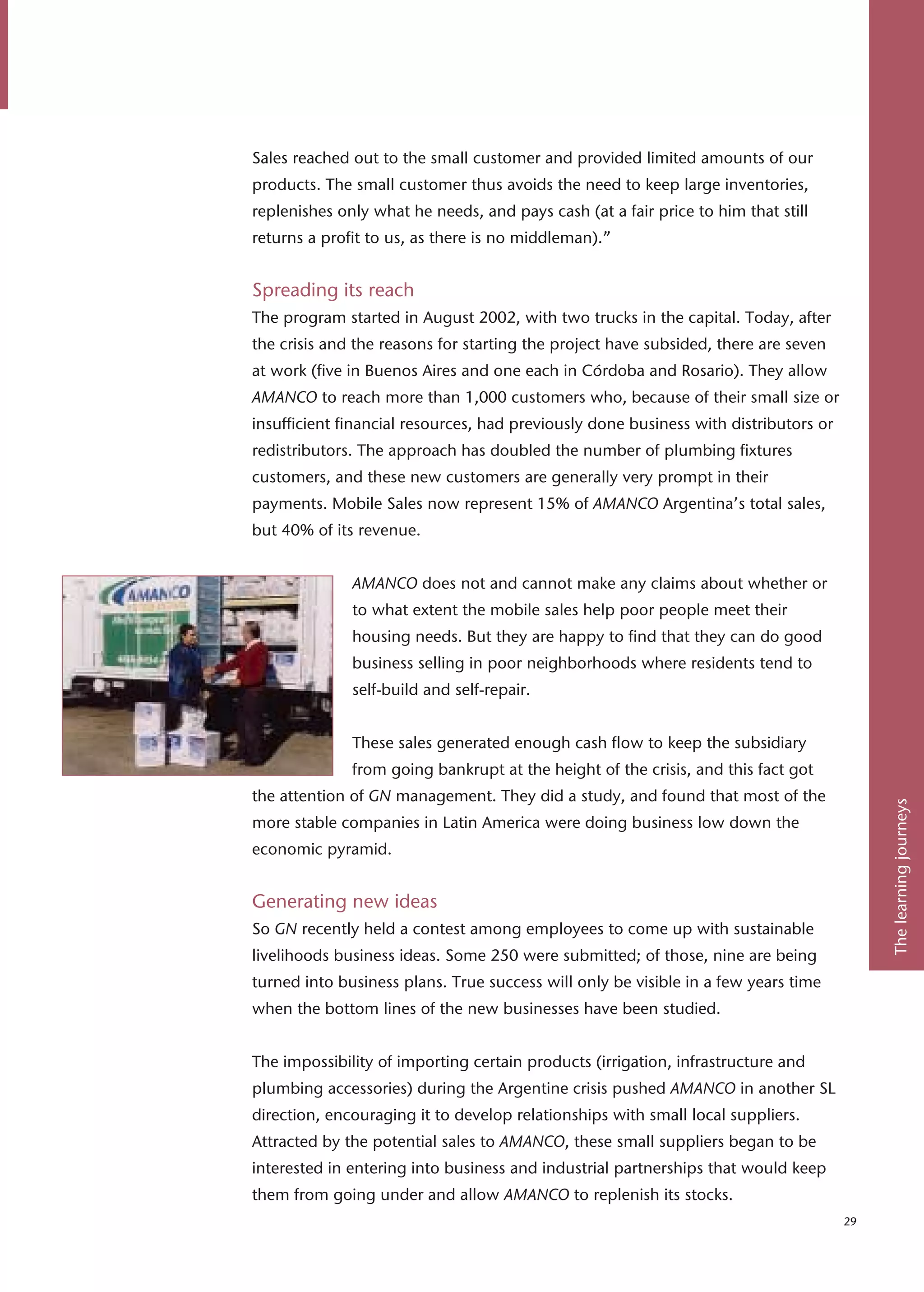 Doing Business With The Poor