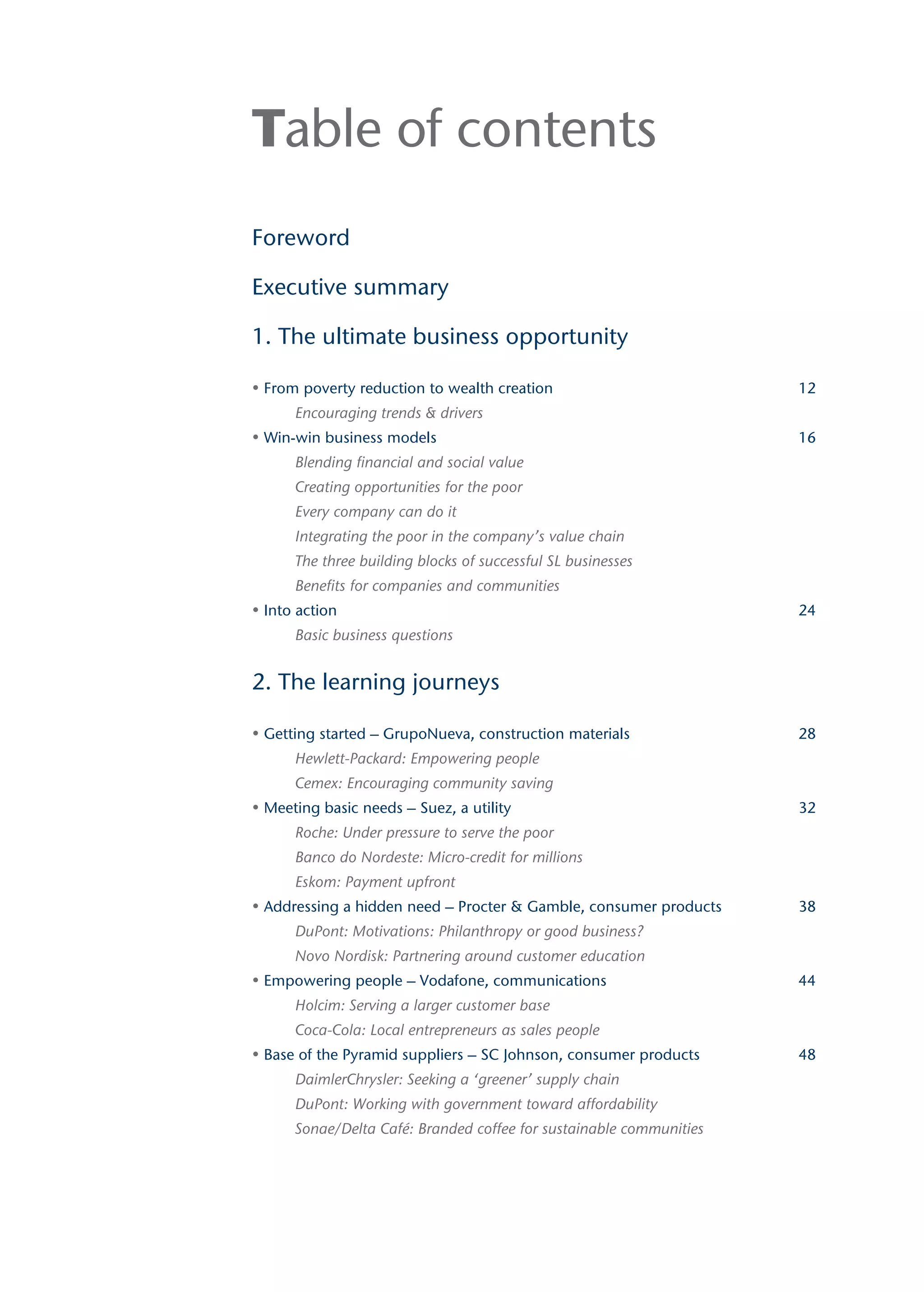 Doing Business With The Poor