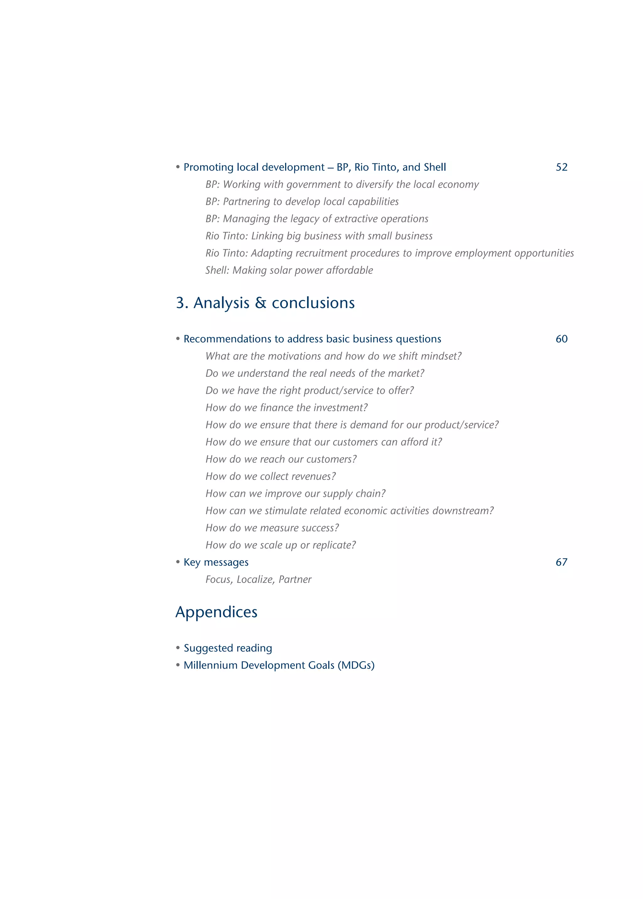 Doing Business With The Poor