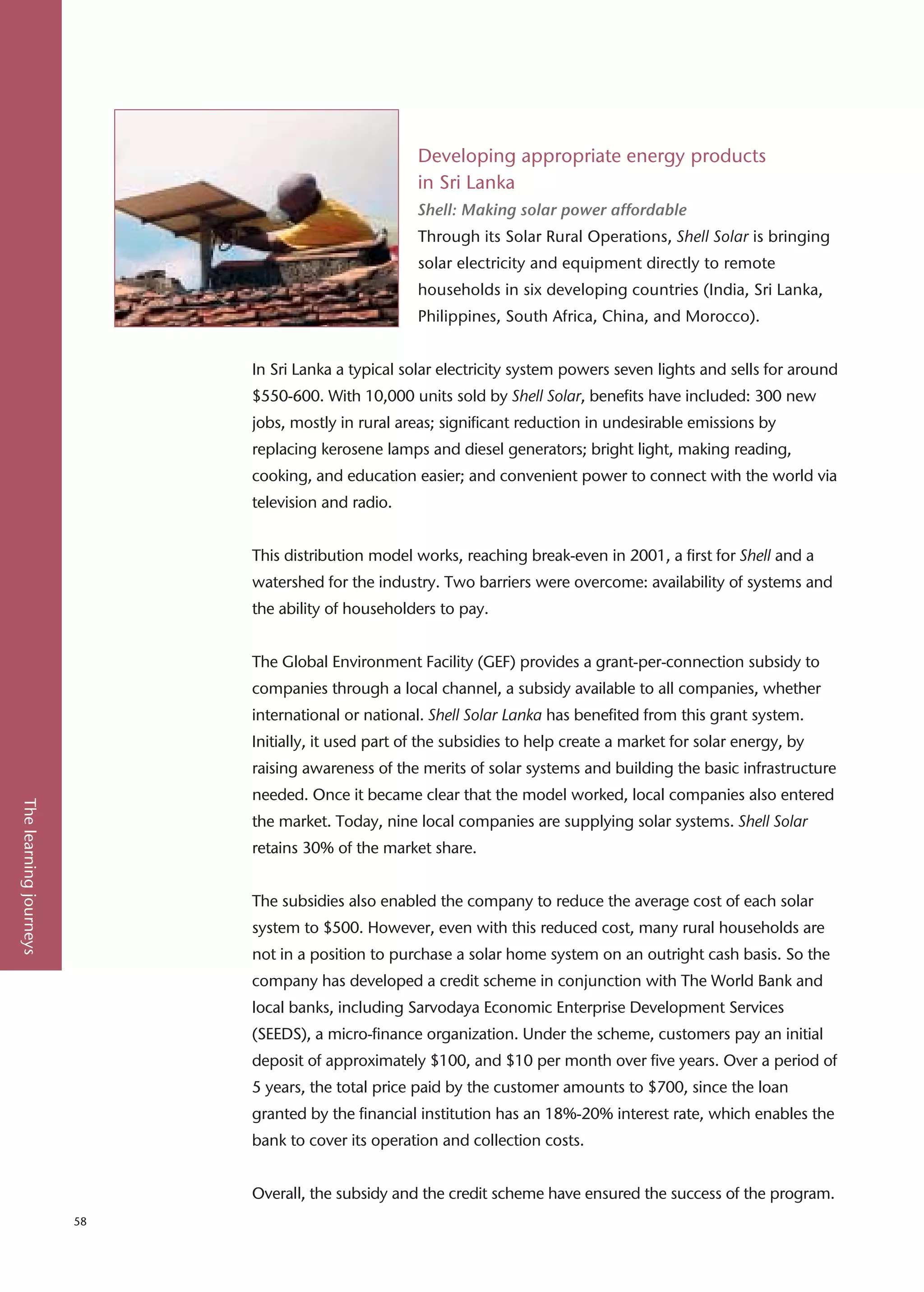 Doing Business With The Poor