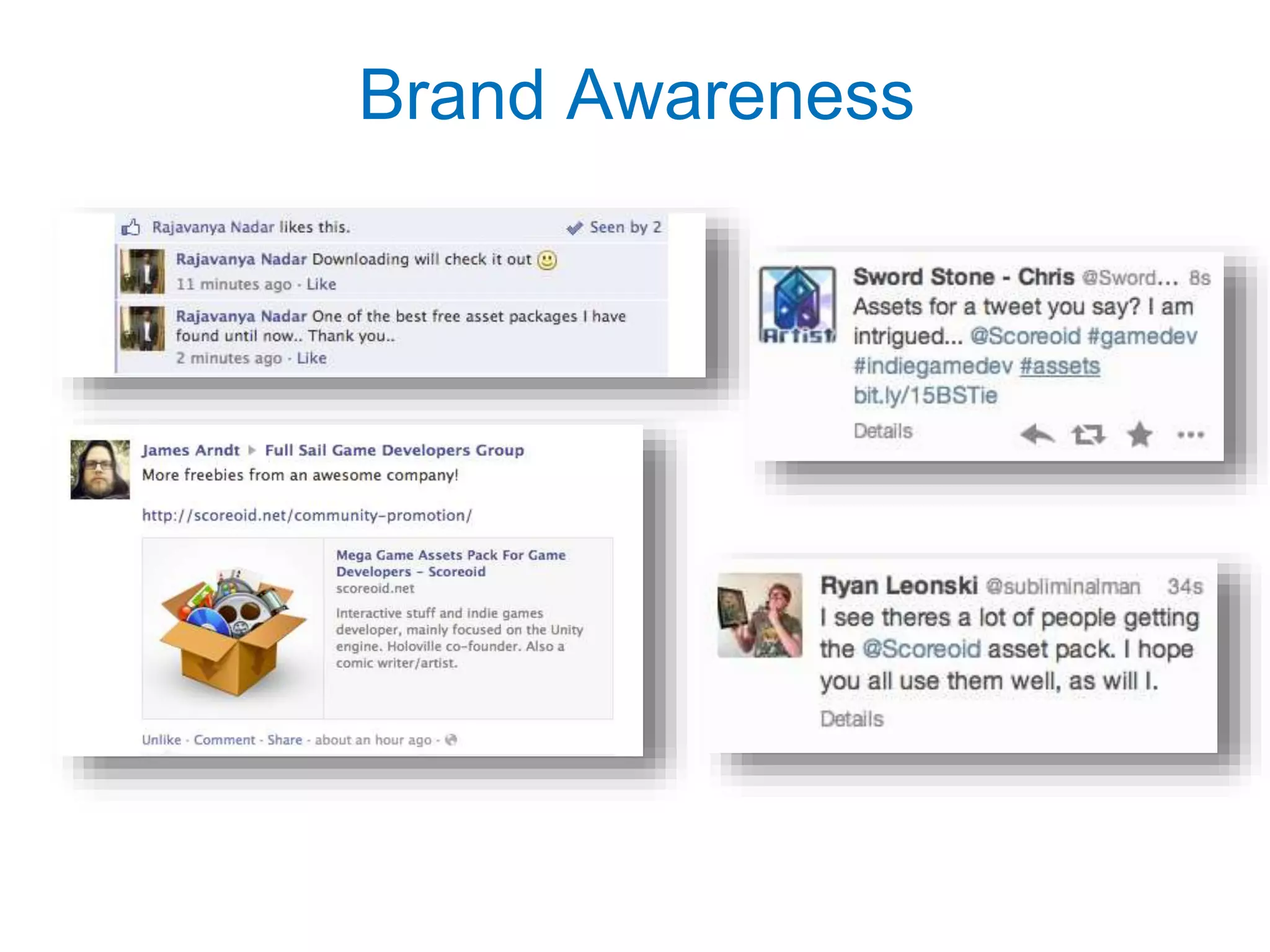 The Ultimate Gaming Backend-as-a-Service for Game Developers!
Brand Awareness
 