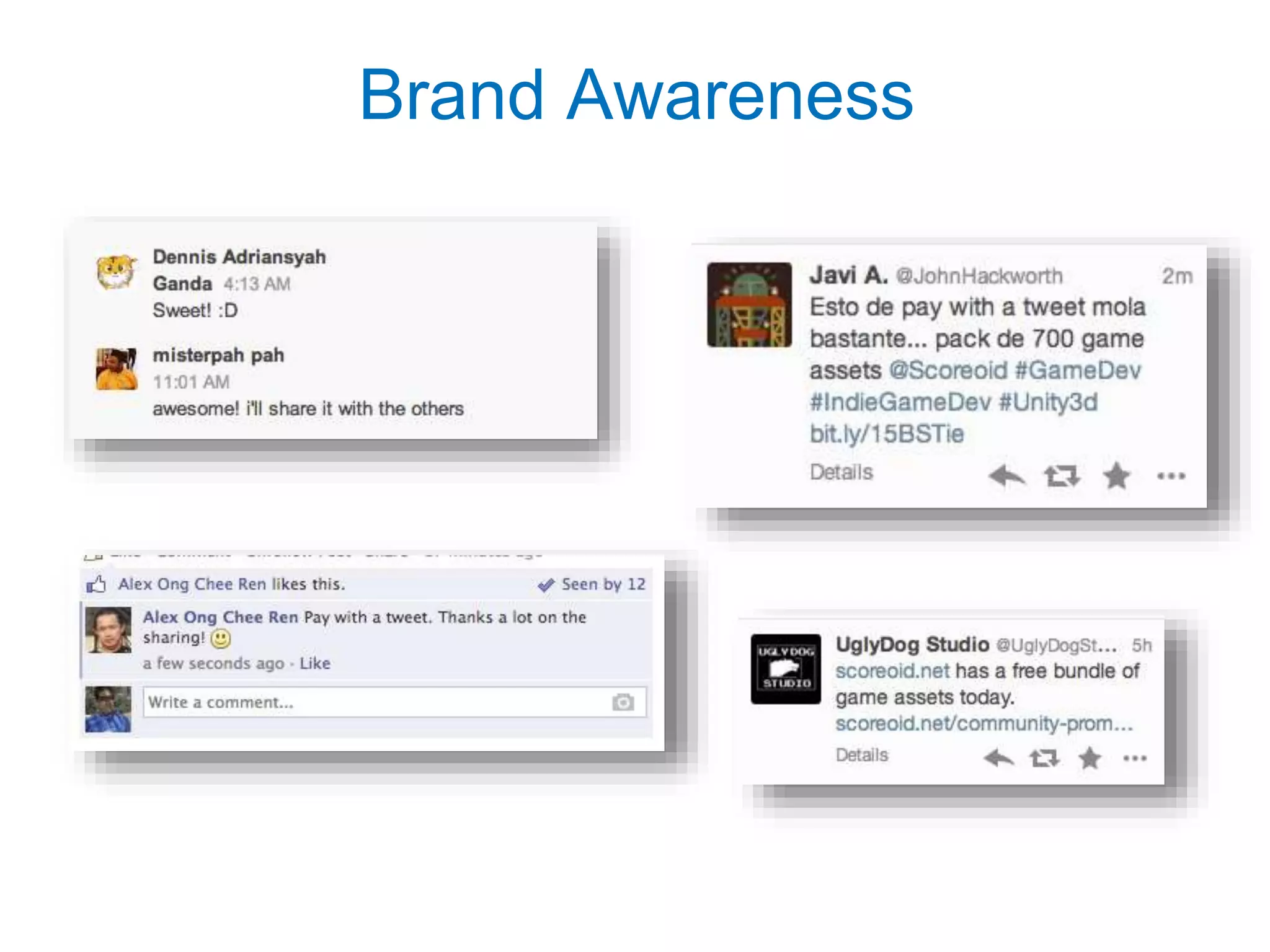 The Ultimate Gaming Backend-as-a-Service for Game Developers!
Brand Awareness
 