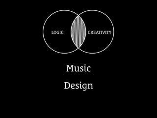CREATIVITYLOGIC
Music
Design
 
