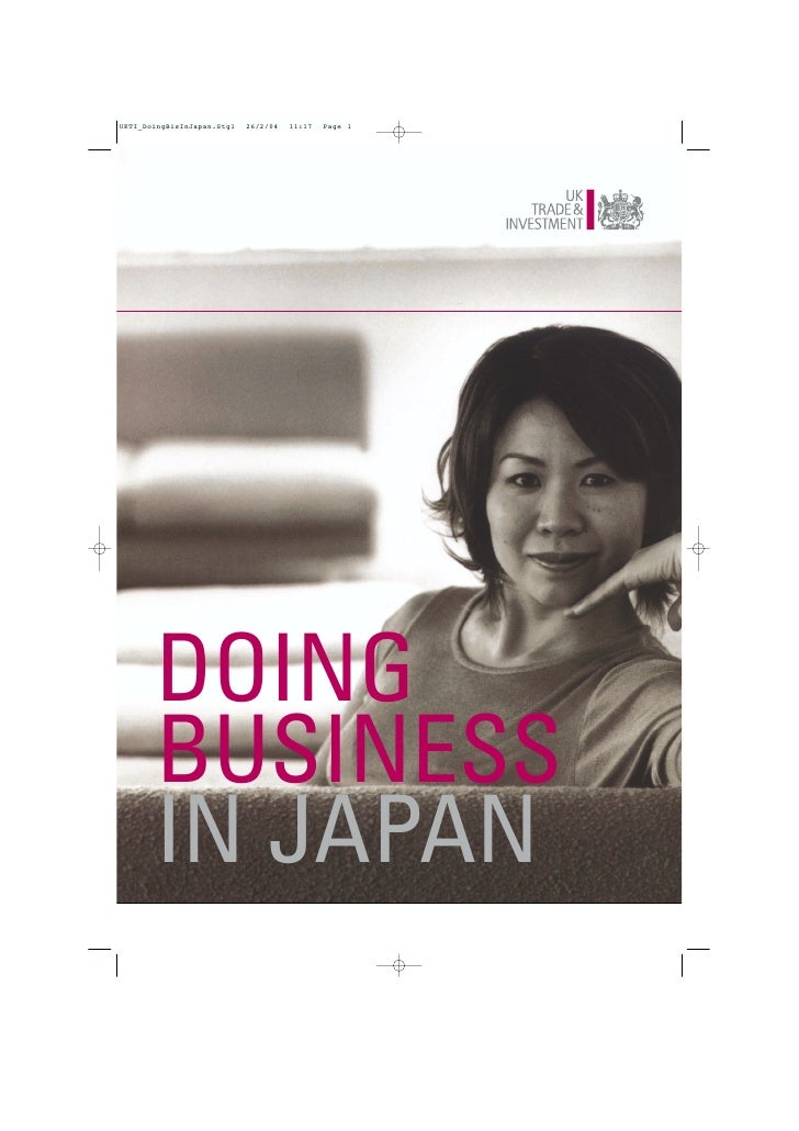 Doing Business In Japan