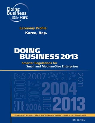 Economy Profile:
   Korea, Rep.
 
