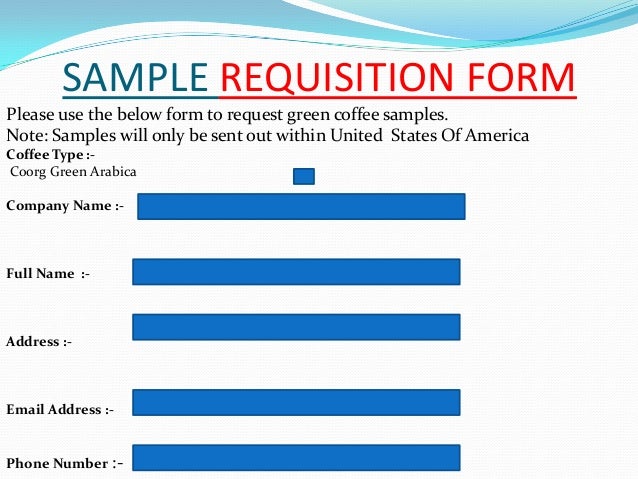 cash requisition