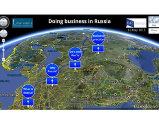 Doing business in russia biz 16 05-2013