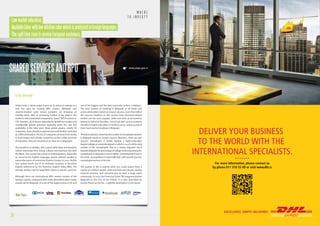 W H E R E 
T O I N V E S T ? 
- Low market saturation. 
- Available labor with low attrition rates which is proficient in foreign languages. 
- The right time zone to service European customers. 
SHARED SERVICES AND BPO 
Sector Overview 
Serbia holds a whole range of aces up its sleeve to emerge as a 
new hot spot for hosting BPO centers. Although new 
small-to-medium sized service providers are emerging on 
monthly basis, with an increasing number of big players, the 
market is still unsaturated compared to “usual” BPO locations in 
CEE. However, all of the pre-requisites for growth are in place and 
considerable growth potential especially given the size and 
availability of the labor pool. Many global players, mostly US 
companies, have already recognized and used Serbia’s potential 
as a BPO destination. The list of companies serviced from Serbia 
is much longer and includes companies across a wide spectrum 
of industries. They are serviced on as many as 17 languages. 
The workforce is reliable, with a good skills base and business 
culture stemming from strong cultural and business ties with 
the West. The country has a level of multilingualism, especially 
as concerns the English language, almost without parallel in 
many other parts of Central and Eastern Europe. In 2012, Serbia 
was ranked fourth out of 76 reviewed countries in Business 
English proficiency by the Business English Index (BEI). The 
average attrition rate for large BPO centers is around 5 percent. 
Although there are international BPO centers outside of the 
Serbian capital, companies with more diversified talent needs 
usually opt for Belgrade. It is one of the largest cities in CEE and 
www.siepa.gov.rs 
one of the biggest and the best university centers in Balkans. 
The total number of studying in Belgrade at all levels and 
across all faculties stands at around 118,000, more than half of 
the 230,000 students on the country level. Business-related 
studies are the most popular, while one third of all students 
belong to technical faculties. Out of just over 53,000 students 
enrolled in higher education in Serbia in 2012, nearly 27,000 of 
them have started studying in Belgrade. 
The latest statistics show that the number of unemployed workers 
in Belgrade stands at around 107,000. Moreover, there are over 
100,000 unemployed in Serbia holding a higher-education 
degree (college or university degree+), which is 14.6% of the total 
number of the unemployed. Due to a strong migration trend 
towards Belgrade the percentage of college/university among the 
unemployed in Belgrade is much higher. Unemployment level in 
the under 30 population is especially high, with around 300,000 
unemployed workers in this tier. 
The quality of life is exactly what one could expect from a 
capital of 2 million people, with international schools, quality 
medical services, and infrastructure to host a large expat 
community. In 2007, the Financial Times’ fDi magazine picked 
Belgrade as the City of the Future. It is also described by 
Lonely Planet as the No. 1 nightlife destination in the world. 
Major Players: 
34 39 
 