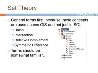 Doing more with SQL | PPT