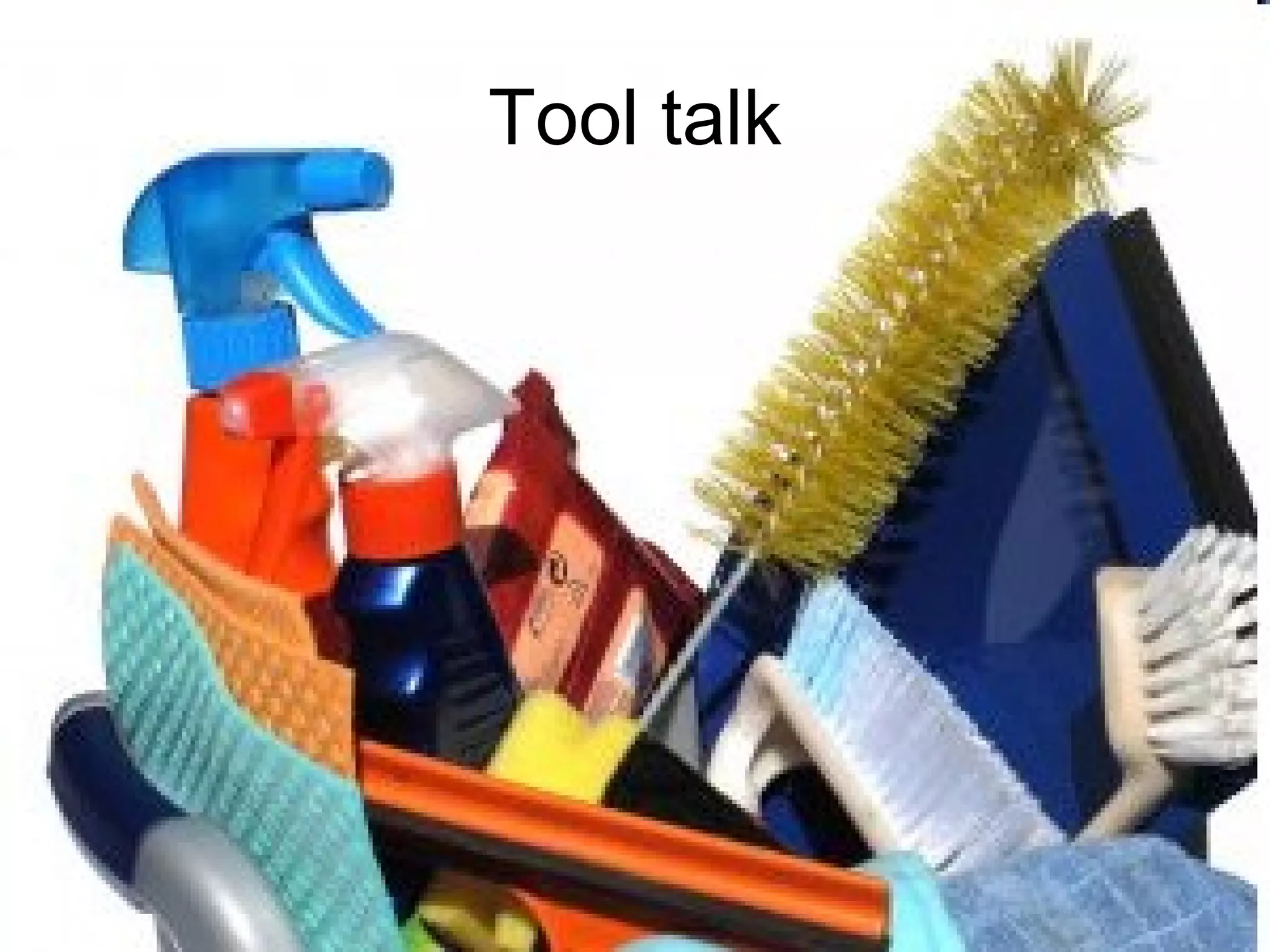 Tool talk 