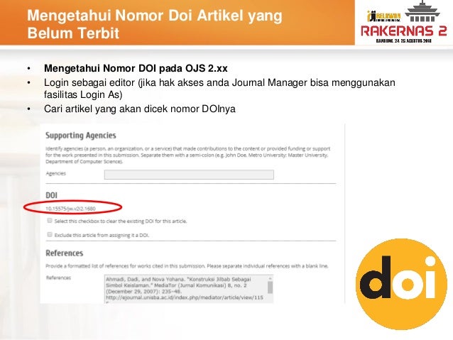 Digital Object Identifier Doi Digital Object Identifier Doi