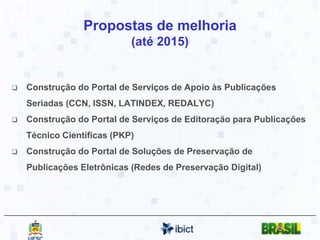 Critérios de qualidadeNão ser uma publicação endógena;