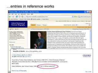 …title level response page for print and e-books